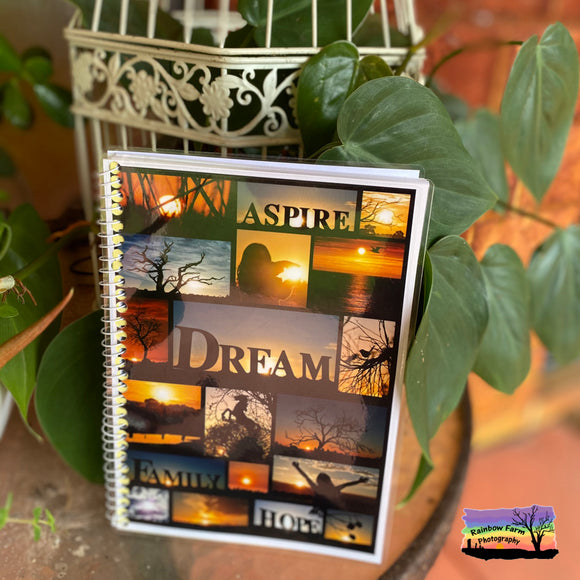 Inspire Notebook A5 size 200 lined pages