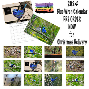 2024 Blue Wren Nature Calendar