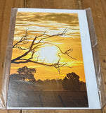 Scenery Greeting Cards Single